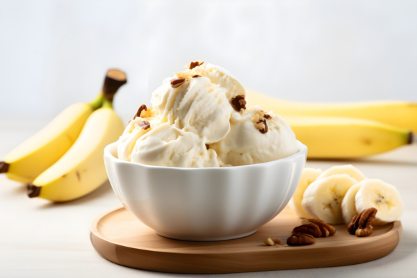 Sorvete de Banana Caseiro, Fácil e Saudável