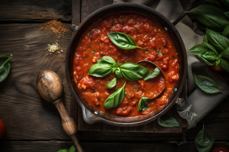 Molho de Tomate Artesanal - Uma Explosão de Sabores Frescos.